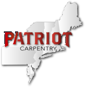 Patriot Carpentry New England map logo